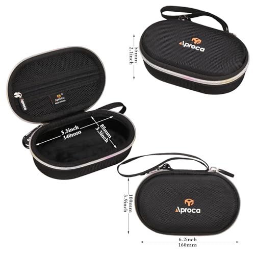 Funda rígida Aproca de alta protección para ratón inalámbrico Logitech G502 X Plus 6