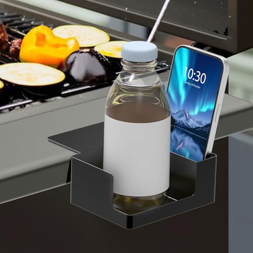 Soporte magnético para bebidas y teléfono para parrilla miniatura 4
