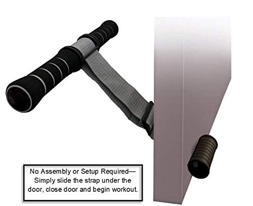Enso Door Sit Up Bar - Abs Workout Equipment Or Nordic Hamstring Curl Strap For Home Gym Or Home Workout - Padded, Portable And Adjustable Sit Up Bar For Floor - Workout Bar And Sit Up Foot Holder #TOP4