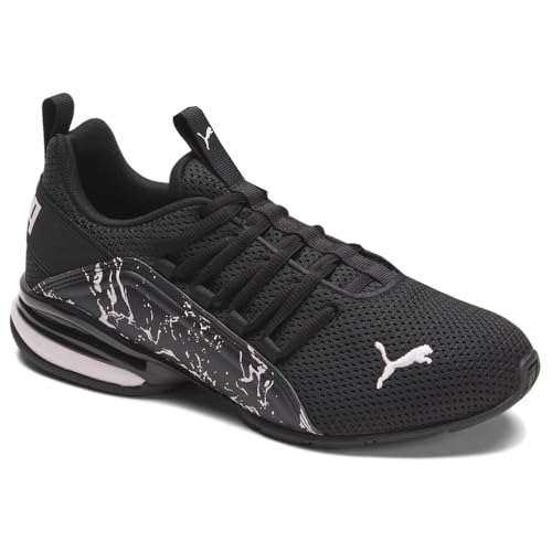 PUMA PUMA Axelion Marble Athletic Sneaker Womens Running 85 BM US Blackpink