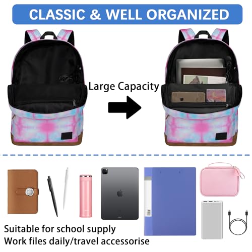 Image of Goloni Backpack for Men Women,Travel Laptop Backpack, Water Resistant 17.3 Inch USB Charging Backpack, Large Capacity Work Commute Bag