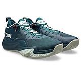 [アシックス] バスケットボールシューズ NOVA SURGE LOW 2 1061A051 メンズ 300(トランクイル ティール/ピュア アクア) 28.0 cm 2E