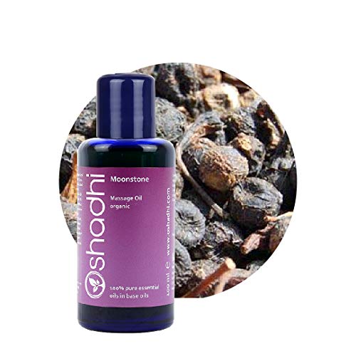 Huile de massage anti stress Pierre de Lune BIO hydratation douce