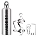 Ulikey Porte-Bouteille Vélo, Porte-Bidons Vélo Léger, Cage de Bouteille de Vélo avec Bouilloire en Aluminium et Mousqueton, Porte-Bidon pour Vélos de Route, VTT, Poussette