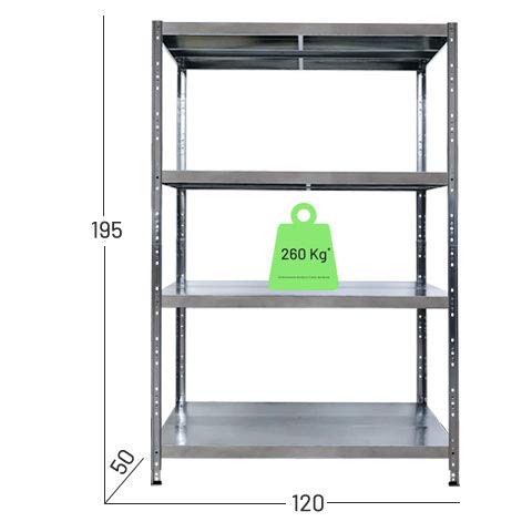 Scaffalatura metallica Maciste - ALTA PORTATA