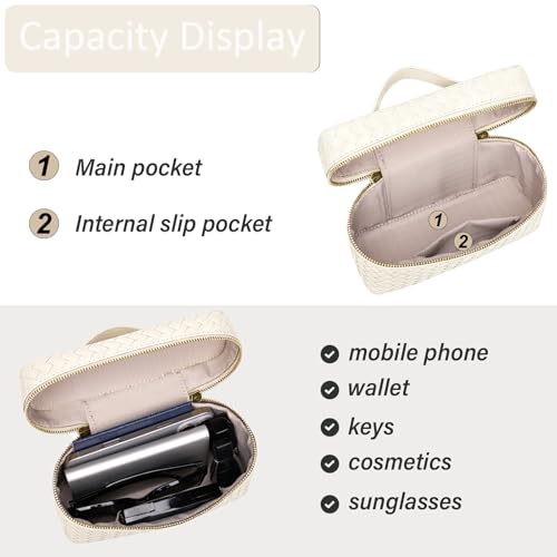 Image of Trendy Shoulder Bags for Women Mini L19 Square Box Satchel Bag Cute PU Leather Crossbody Purse with Adjustable Strap
