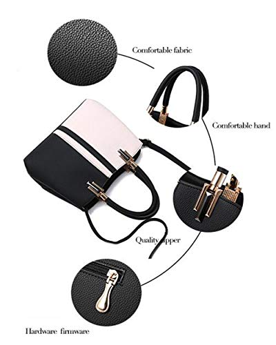 Bolso tote mujer de cuero PU YAQUNICER miniatura 4