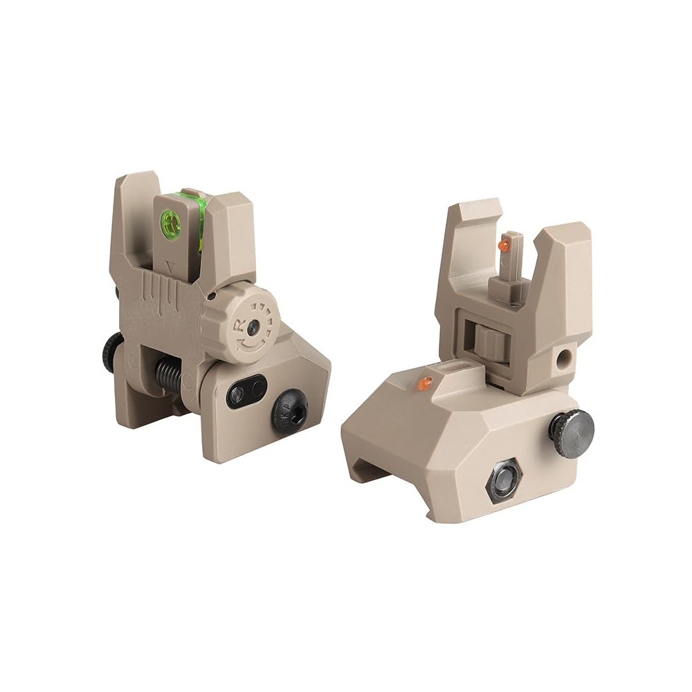 Viseur de fibre optique pliable en nylon pour rails de 20 mm