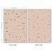 3PCS Rasmet Silicone Tattoo Training Pad 1.5mm Thickness Double Sided Pre-printed Gray Design Fine Line Tiny Tattoo Practice Skin for Tattoo Line Practice Tattoo Shading (3PCS Beige Pad)