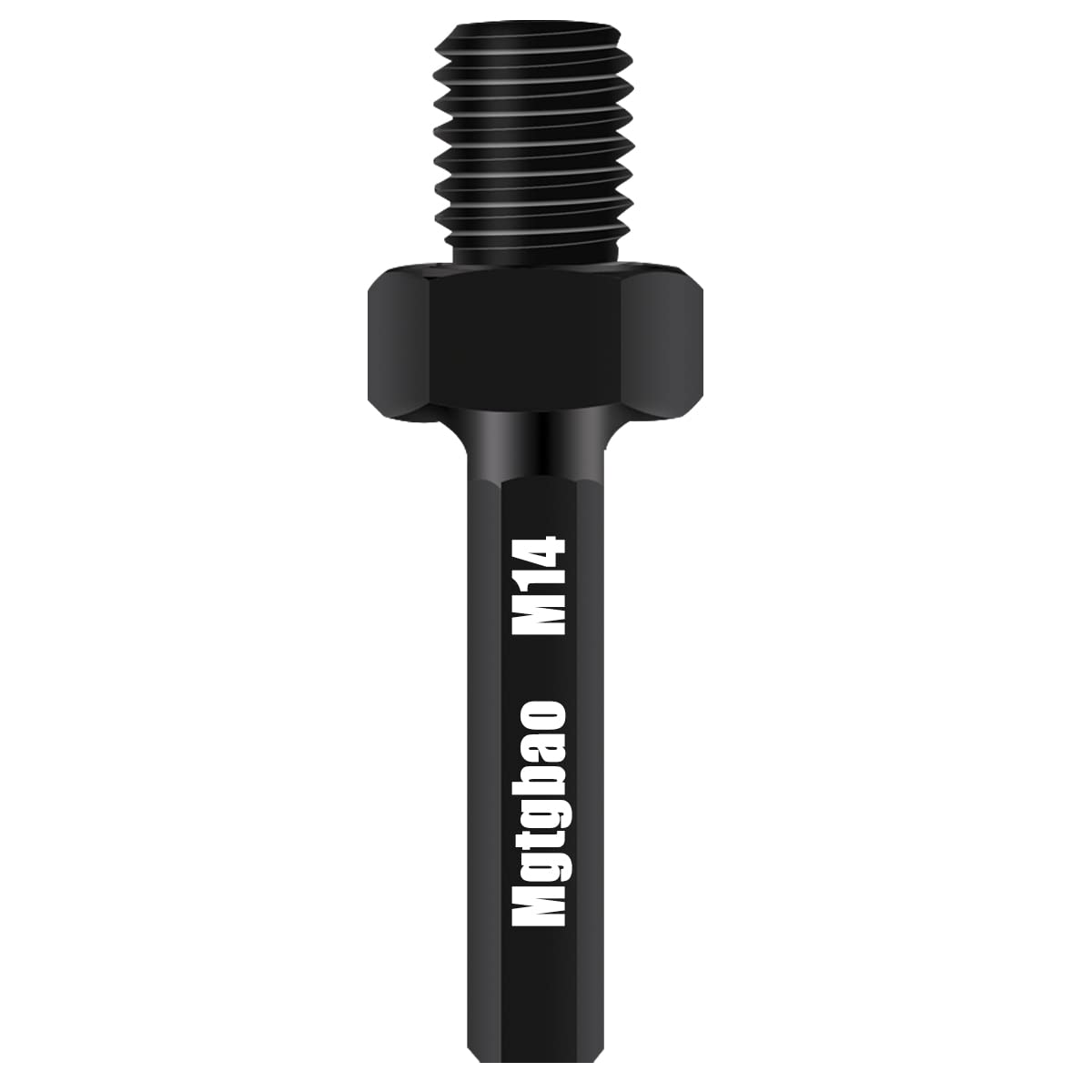 1Pcs Core Drill Bit Adapter M14 Female to 3/8" Hex Shank for Thread Diamond Hole Saw.