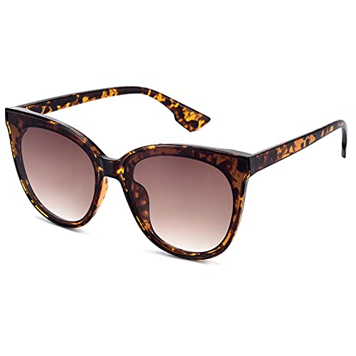 mosanana Fashion Cat Eye Sunglasses for Women Oversized Style MS51802
