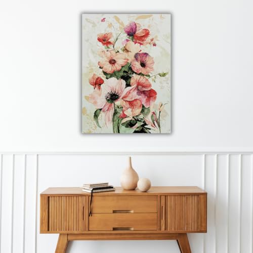 Pro-Art Leinwand Bilder Blumen Flowers Groß 40x50 cm Bild Wohnzimmer Bild modern Deko Wandbilder Schlafzimmer Pro-Art Leinwand Bilder Blumen Flowers Groß 40x50 cm Bild Wohnzimmer Bild modern Deko Wandbilder Schlafzimmer