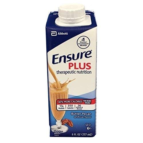 Amazon Com Ensure Plus Butter Pecan 8 Ounce Cartons Case Of 24 Baby