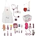 Colcolo ABS Cadeau de Fête d'anniversaire Portable Infirmière Valise 25pcs Kit