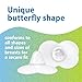 Dr. Brown's Butterfly Breastfeeding Nipple Shields for Protecting Sore, Flat or Inverted Nipples, Essential for Latching Difficulties with Microwave Sterilizer Carrying Case, 24mm