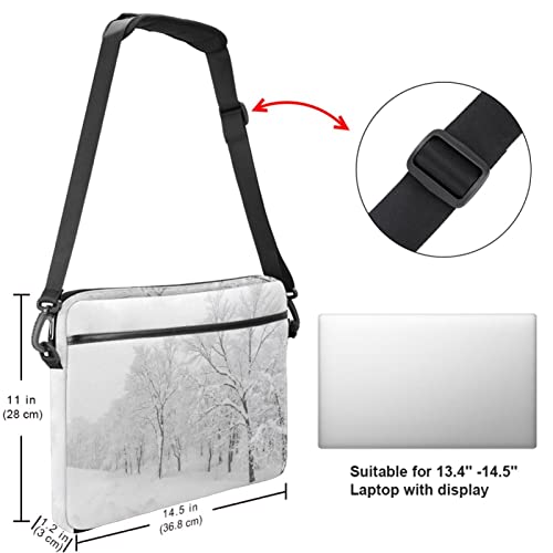 Sacoche ordinateur 13-14 pouces imperméable et antichoc avec sa sangle amovible - 5