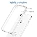 JETech Case for Apple iPhone 4 and iPhone 4s Shock-Absorption Bumper Cover Anti-Scratch Clear Back (HD Clear)