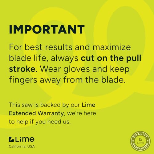 GROWIT Folding Camping saw 11 Inch - Heavy Duty Pruning Saw with Triple-Cut SK5 Blade, 7 TPI Razor Teeth for Tree Trimming, Wood Cutting, Camping, Bushcraft, and Gardening - Image 4