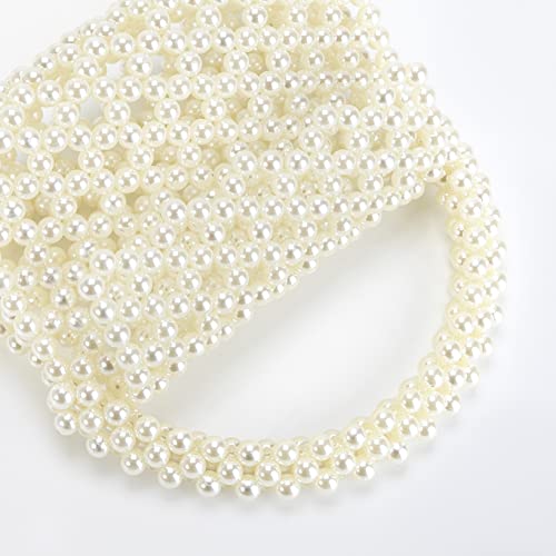 Image of YUSHINY Candy Color Acrylic Beaded Hollow Handbag Evening Clutch Triangle Bags for Wedding Party | Acrylic