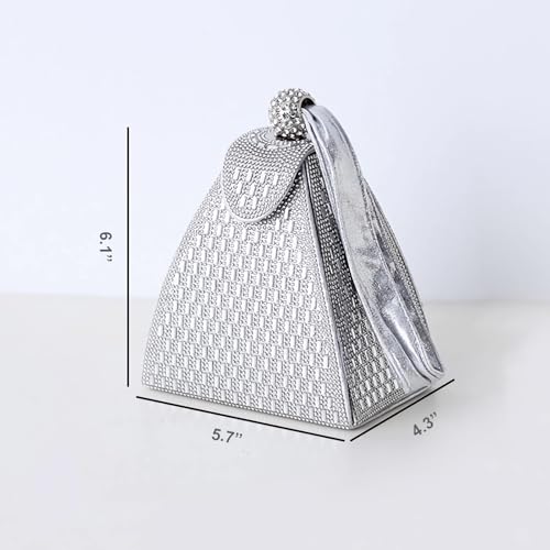 Sac en strass compact et léger pour libérer vos mains en soirée