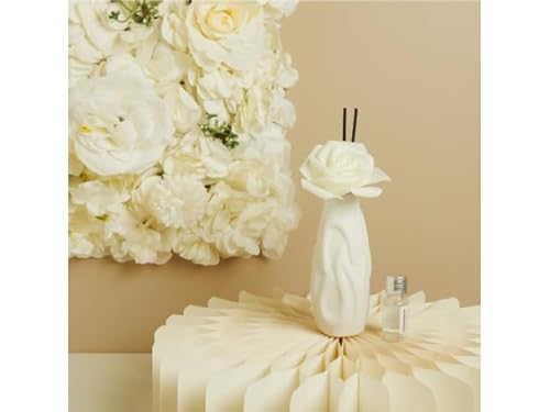CLARALUNA Bomboniera Matrimonio Profumatore Diffusore Onde Porcellana Bianca con Box 2026