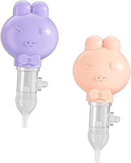 KOMBIUDA 2 Pçs Limpador De Nariz De Bebê Sugador De Nariz Para Bebê Sugador De Muco Nasal Limpador De Muco Nasal De Bebê Sugador De Nariz De Bebê Aspirador De Muco Nasal Suprimentos Para