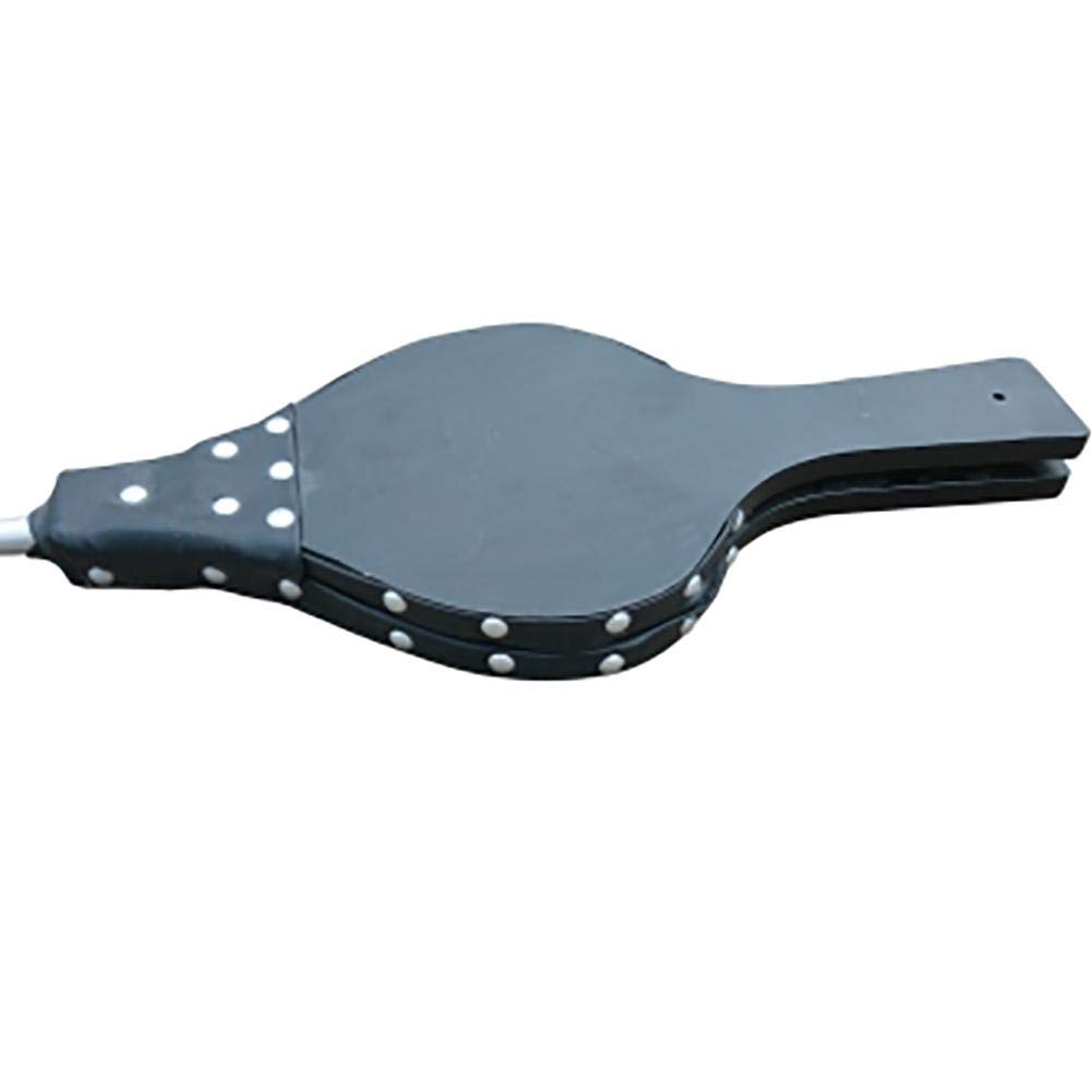 Soffietto camino 49 x 18 cm pelle scuro vh106944