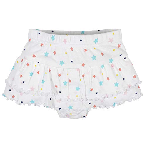 Gerber Baby Girls' 4-Piece Shirt, Bodysuit, Pant And Skirted Ruffle Panty, Pink Unicorn, 3-6 Months #TOP4