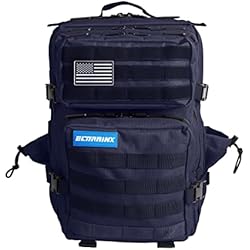 ELITRAINX Mochila 25L Táctica Militar Impermeable para Deporte, Cabina Avión, Gimnasio, Aire Libre, CrossTraining by ELITEX TRAINING 4 ELITRAINX Mochila 25L Táctica Militar Impermeable para Deporte, Cabina Avión, Gimnasio, Aire Libre, CrossTraining (Azul Oscuro)