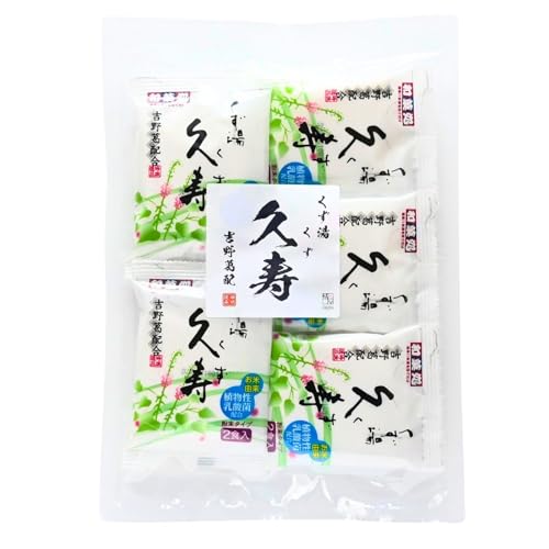 博屋 東海農産 くず湯 くず 粉末 粉末タイプ 吉野葛配合 お米由来 植物性乳酸菌配合 2食入り ((50g x 5個) x 3袋, くず味)
