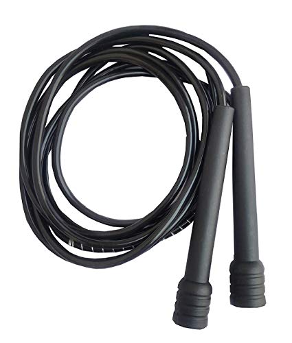Image of VICTORY India Best Fitness Speed Skipping Rope (Made in India) Black.P