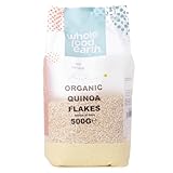 Wholefood Earth Bio Quinoa Flocken – 500g | Vegan | GMO-frei | Ballaststoffreich