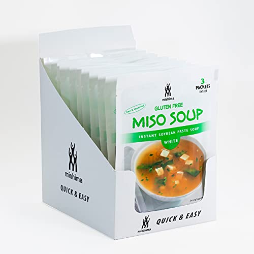 Mishima Instant Soup Mix, White Miso, 1.05-Ounce Packets (Pack Of 12) #TOP2