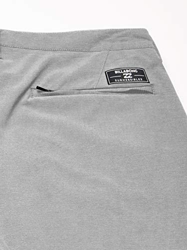 Billabong Mens Classic 4-Way Stretch Quick Dry Hybrid Short, 21 Inch Outseam Casual Shorts, Grey, 30 Us #TOP3