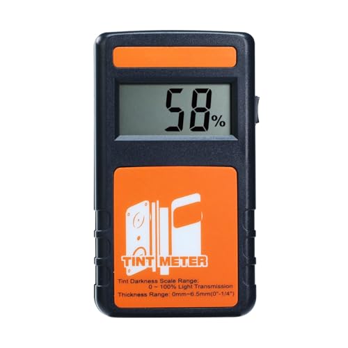 Handheld Digital Window Tint Meter 0%~100% Range Visual Light...