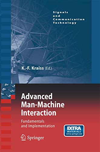 Advanced Man-Machine Interaction: Fundamentals ... 3642445640 Book Cover