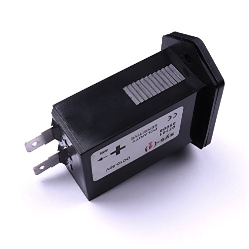 Atoplee Hour Meter Gauge Rectangular Boat Truck Tractor Sys-1 10V -80V Dc Diesel Outboard Engine Hour Meter #TOP3