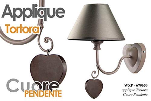 TrAdE Shop Traesio - Applique Lampada A Parete Pendente Stile Contemporaneo Con Attacco G9 Bronzo Interno Aq56 89849494