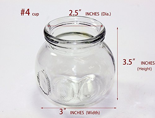 We Pay Your Sales Tax 12 Pcs Thick Glass Cupping Set With Bouns Kits Professionals (2 Cups #5~2.87"X4"X3.5") (4 Cups #4~2.5"X3.5"X3") (4 Cups #3~2.25"X3.12"X2.8") (2 Cups #2~2.37"X3"X2") Ls01860 #TOP3