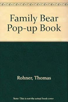 Hardcover FAMILY BEAR POP UP BOOK