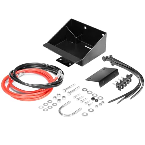 KEMIMOTO Battery Relocation Kit Compatible with Polaris Sportsman 450 570