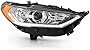 ACANII - For [Halogen w/Factory LED DRL Model] 2017-2020 Ford Fusion Projector Headlight Headlamp Right Passenger Side
