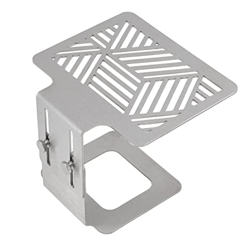 Semme Semme Stojak na wagę elektroniczną do Ekspresu do Kawy - Stojak Ważenia ze Stali Nierdzewnej Premium 304 (BLACK) (SILVER)