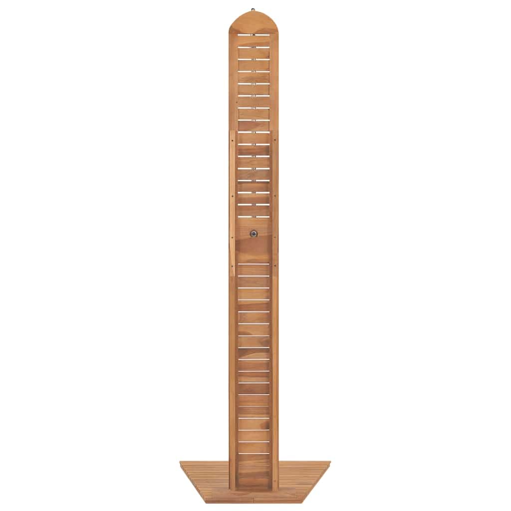 Genérico Ducha de jardín Madera Maciza de Teca 70x75x204 cm,Casa y jardín,Piscina y SPA,Accesorios para Piscinas y spa-44667