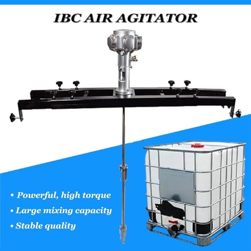 Mezclador de pintura neumático industrial de acero inoxidable, agitador de aire de 1 Hp, para revestimiento de tinta, tanque de mezcla, hierro