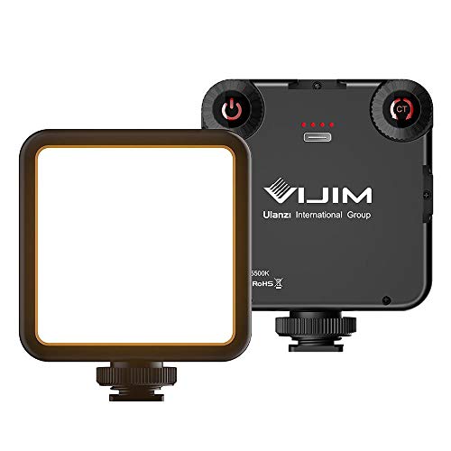 Mini lampe LED bicolore pour filmer partout de jour comme de nuit
