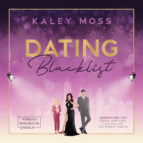 Dating Blacklist Audiolivro Por Kaley Moss capa