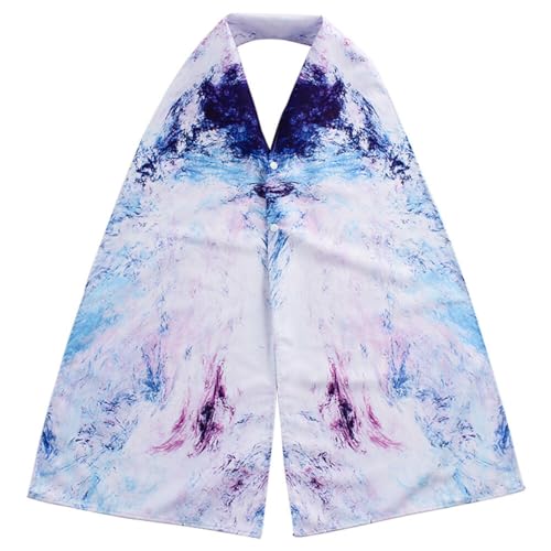 Adult Bib Scarf, Washable and Reusable Clothing Protectors, Adult Bibs for Eating, Dining Scarf Adult Bib