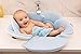 Soothing Company Baby Bath Pillow, Baby Newborn Essential, Baby Bath Cushion, Soft Easy to Dry, Baby Bath Flower for Bathtub or Sink, Baby Bath Sink Perfect for 0-6 Months, Baby Bathtub Mat (Green)