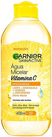 Garnier SkinActive, Água Micelar Antioleosidade com Vitamina C, R...